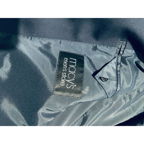 Lauren Ralph Lauren classic sport coat gold buttons navy Blue jacket  men's 48L - Picture 7 of 13